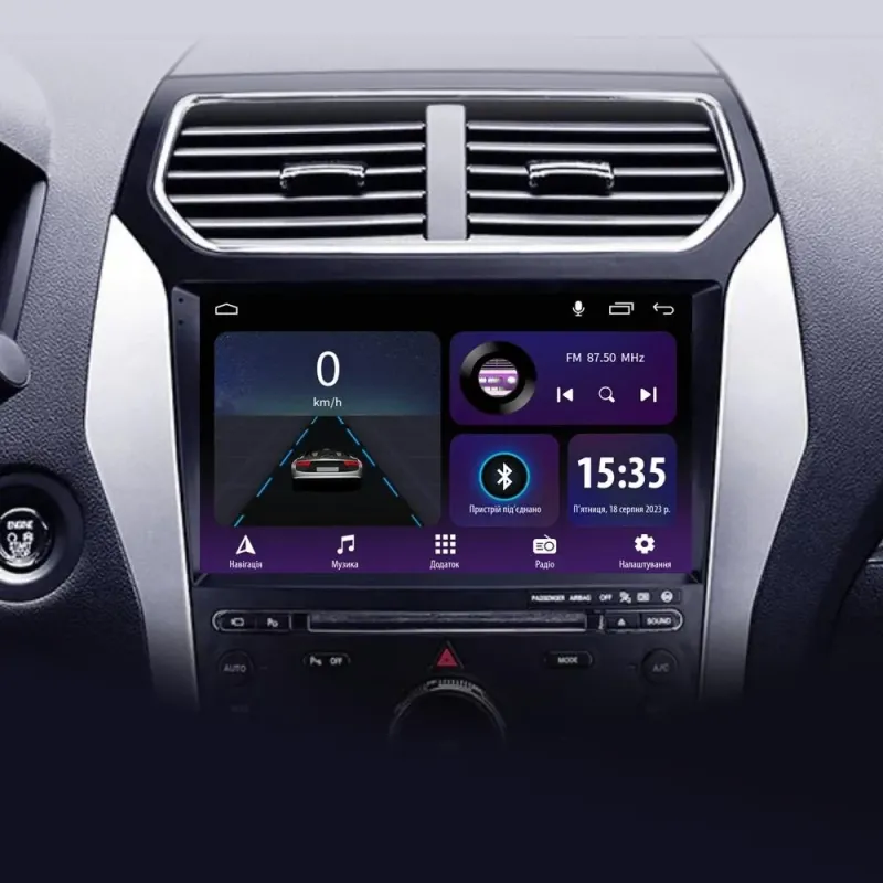 Штатная магнитола Sigma E10232 Android 10 2+32 Gb Ford Explorer 5 2011 - 2019 (A) 10