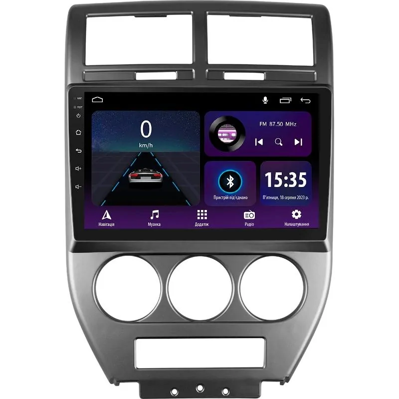 Штатная магнитола Sigma E10232 Android 10 2+32 Gb Jeep Compass 1 MK 2006-2010 10