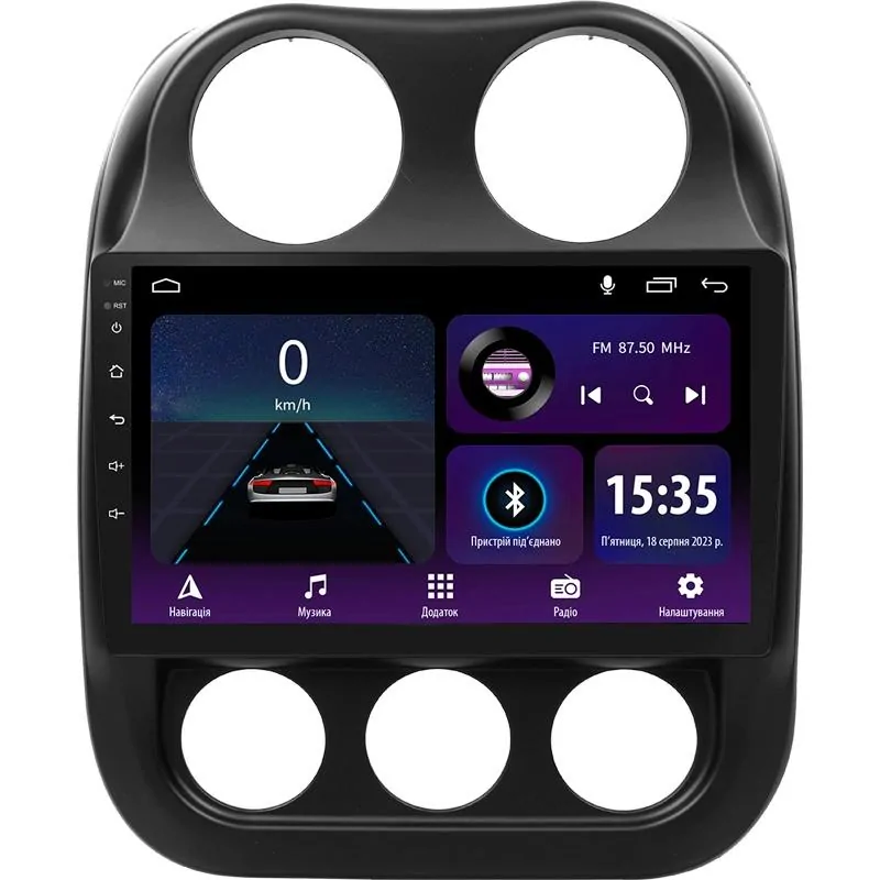 Штатная магнитола Sigma E10232 Android 10 2+32 Gb Jeep Compass 1 MK 2009-2015 10
