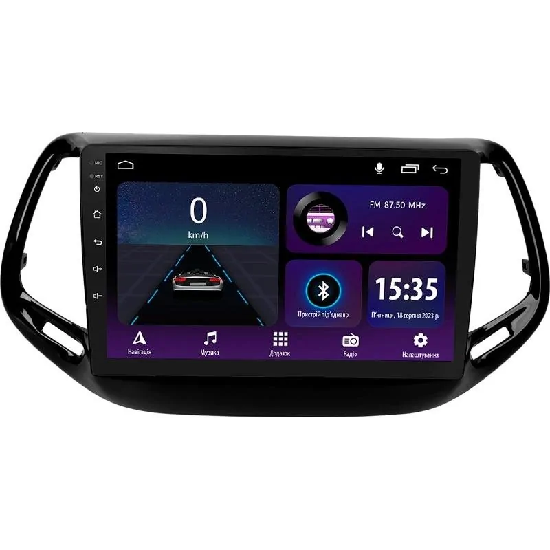Штатная магнитола Sigma E10232 Android 10 2+32 Gb Jeep Compass 2 MP 2016-2018 10