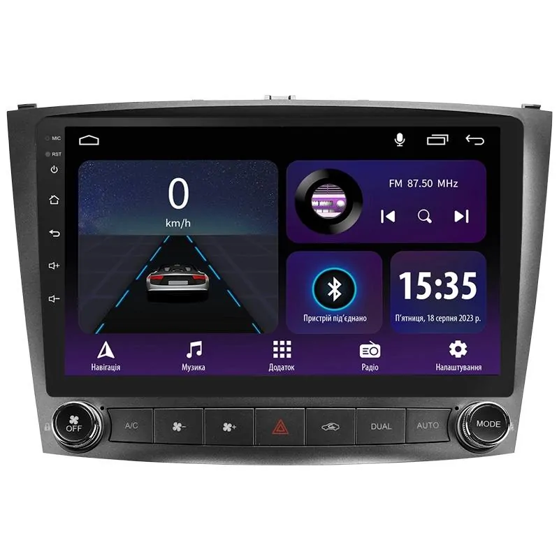 Штатная магнитола Sigma E10232 Android 10 2+32 Gb Lexus IS250 XE20 (Lp) 2005-2013 10