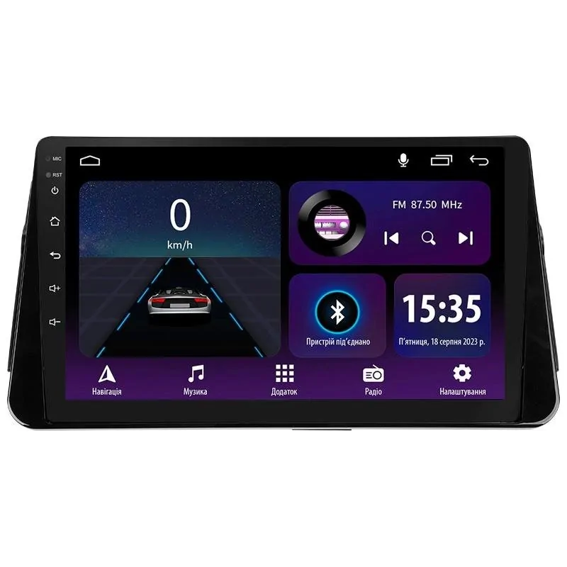 Штатная магнитола Sigma E10232 Android 10 2+32 Gb Nissan Kicks P15 2017-2021 10