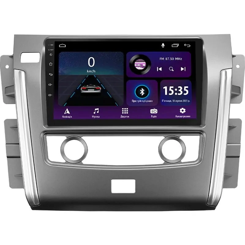 Штатная магнитола Sigma E10232 Android 10 2+32 Gb Nissan Patrol 6 Y62 2010-2020 (F2) 10