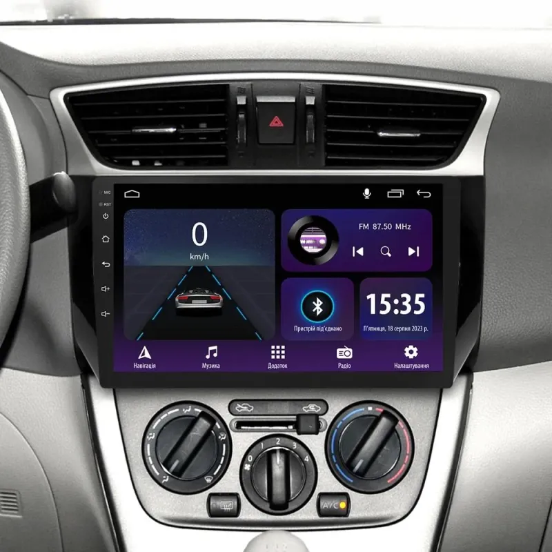 Штатная магнитола Sigma E10232 Android 10 2+32 Gb Nissan Sentra B17 2012-2017 10