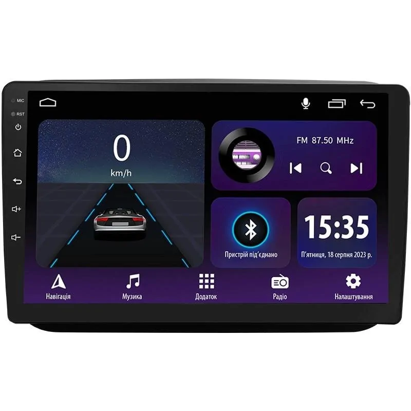 Штатная магнитола Sigma E10232 Android 10 2+32 Gb Skoda Fabia 2 2007-2014 10