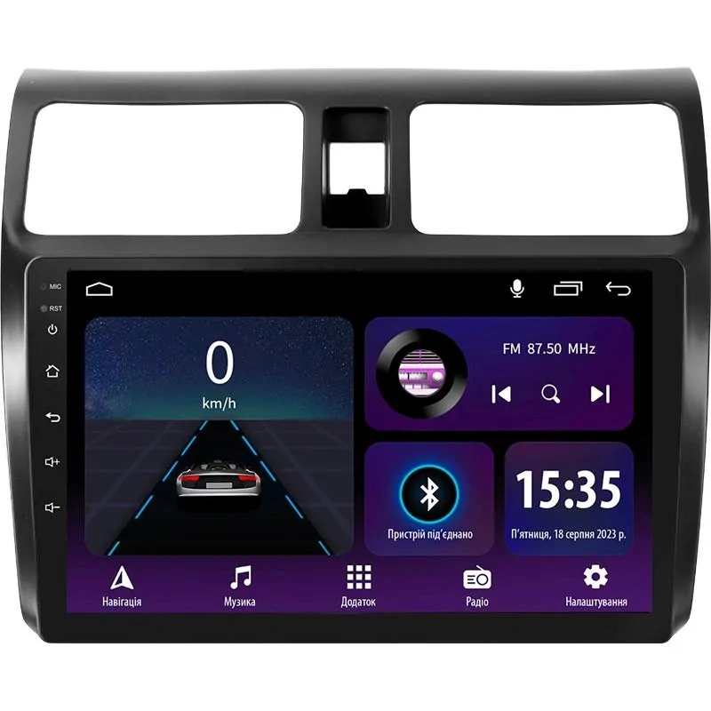 Штатная магнитола Sigma E10232 Android 10 2+32 Gb Suzuki Swift 3 2003-2010 10
