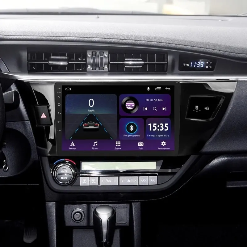 Штатная магнитола Sigma E10232 Android 10 2+32 Gb Toyota Corolla 11 2012-2016 (A) 10