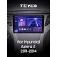 Штатная магнитола Teyes CC3 4+32 Gb Hyundai Azera 2 II 2011-2014 9