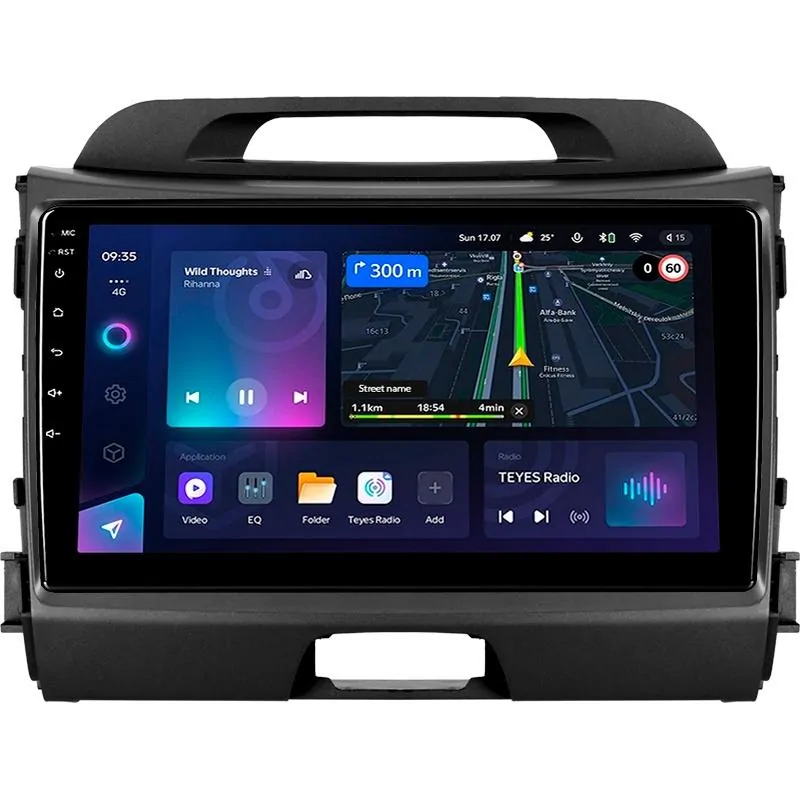 Штатная магнитола Teyes CC3L 4+32 Gb KIA Sportage 3 SL 2010-2016 (C) 9