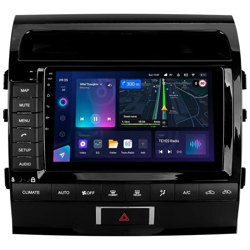 Штатная магнитола Teyes CC3L 4+32 Gb Toyota Land Cruiser 11 200 (F2) 2007-2015 (B) 9