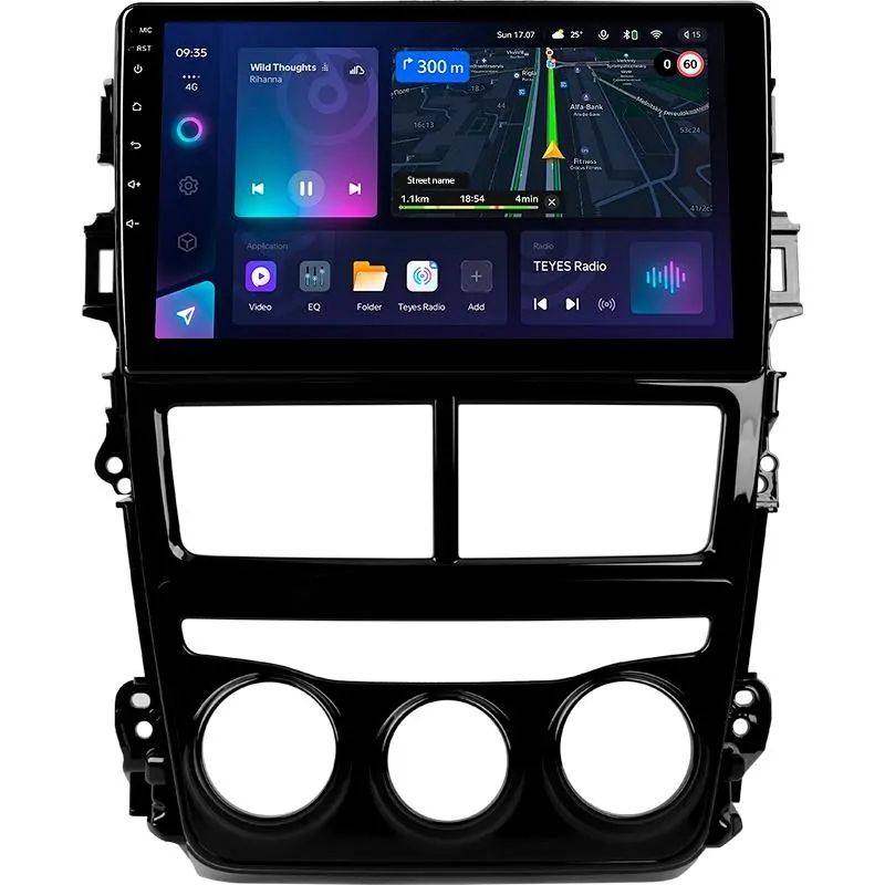 Штатная магнитола Teyes CC3L 4+32 Gb Toyota Yaris Vios 2017-2020 (F1) 9