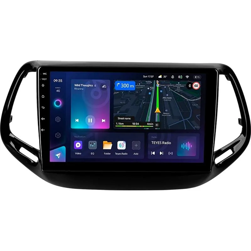 Штатная магнитола Teyes CC3L 4+32 Gb Jeep Compass 2 MP 2016-2018 10