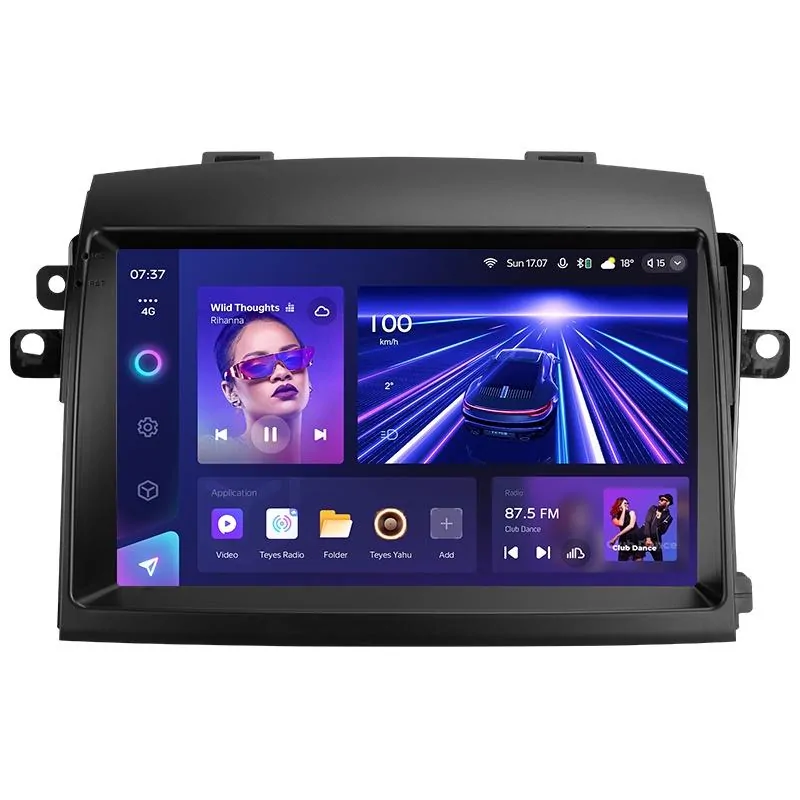 Штатная магнитола Teyes CC3 6+128 Gb с круговым обзором 360 Toyota Sienna 2 II XL20 2003-2010 9