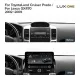 Штатная магнитола Teyes LUX ONE 4+32 Gb Toyota Land Cruiser Prado 120 3 III For Lexus GX470 GX 470 J120 2002-2009 12.3