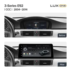 Штатная магнитола Teyes LUX ONE 6+128 Gb BMW 3-Series E92 CCC 2004-2014 12.3