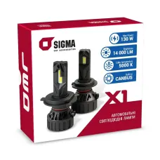 LED лампа Sigma X1 65W H11 5000K