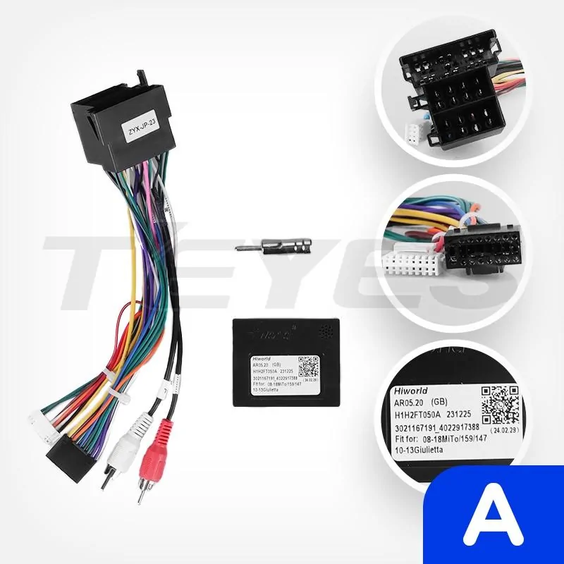 Проводка для Alfa Romeo Giulietta 940 (0 Din) 2013-2020 (A) (L1)