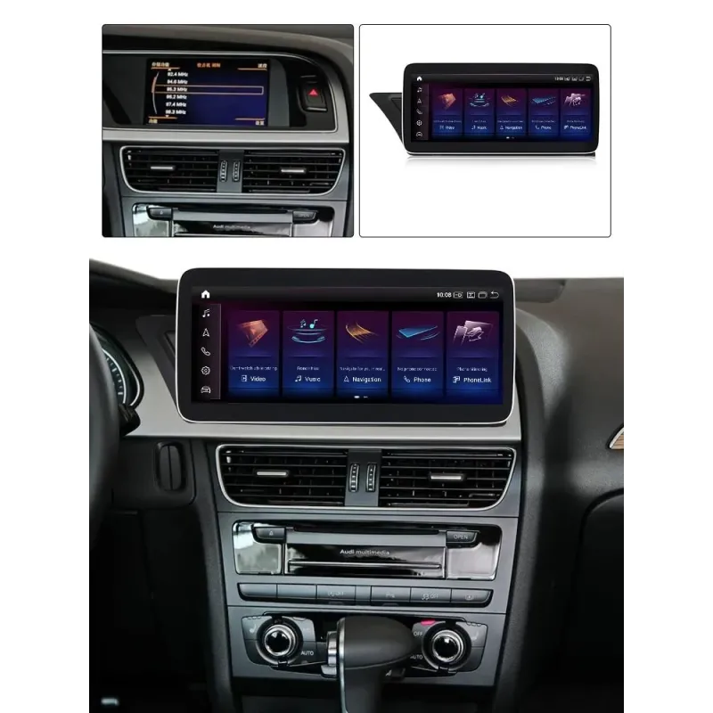 Штатная магнитола Ams Audi A4 2008-2014 /A5 2008-2016 no GPS 4+64Gb 12.3