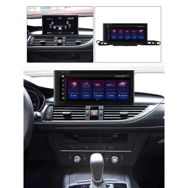 Штатная магнитола Ams Audi A6 2011-2014 HN+R 4+64Gb 10.25