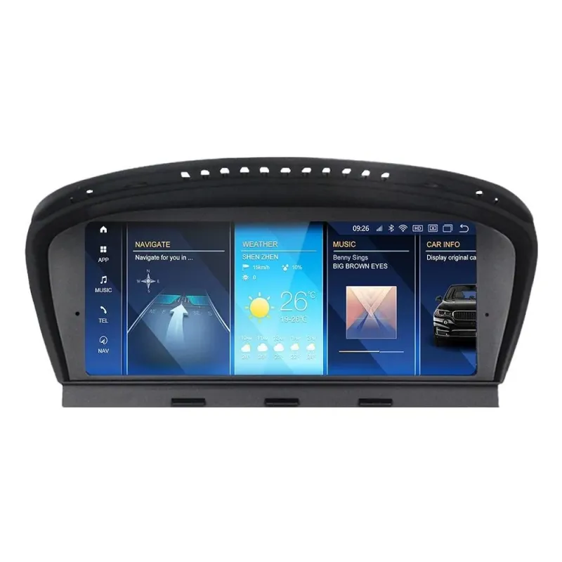 Штатная магнитола Ams BMW 5 Series E60 E61 E63 E64 2009-2010 CIC 4+64Gb 8.8