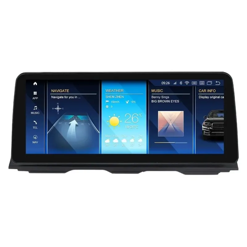 Штатная магнитола Ams BMW 5 Series F10/F11(2013-2016) Original NBT System 4+64Gb 12.3