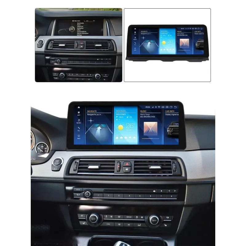Штатная магнитола Ams BMW 5 Series F10/F11(2013-2016) Original NBT System 4+64Gb 12.3