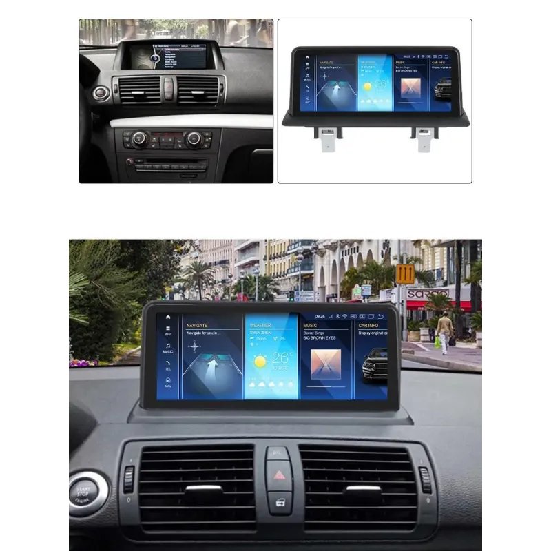 Штатная магнитола Ams BMW E87/E81/E88/E87(2004-2012) Original CIC System 4+64Gb 10.25