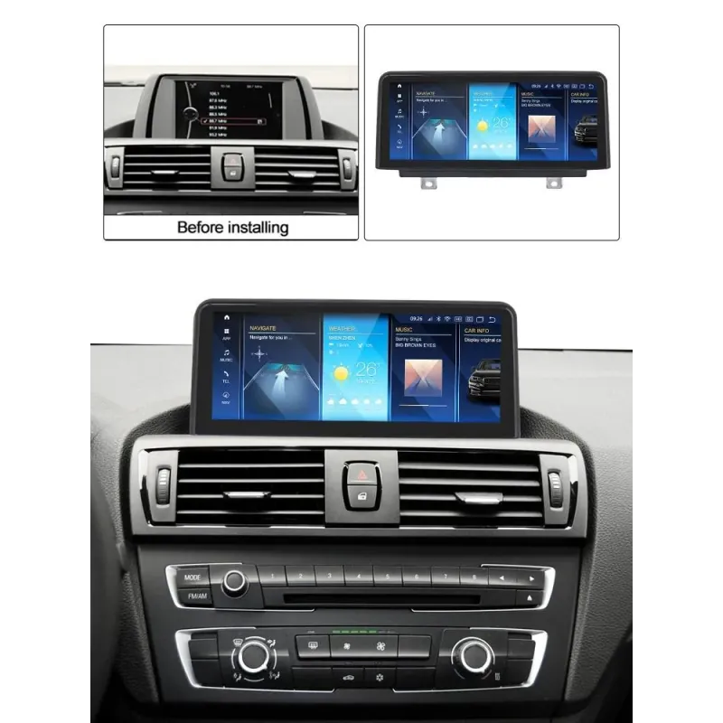 Штатная магнитола Ams BMW 1 Series F20 F21 2Series F23 2013-2016 NBT 4+64Gb 10.25