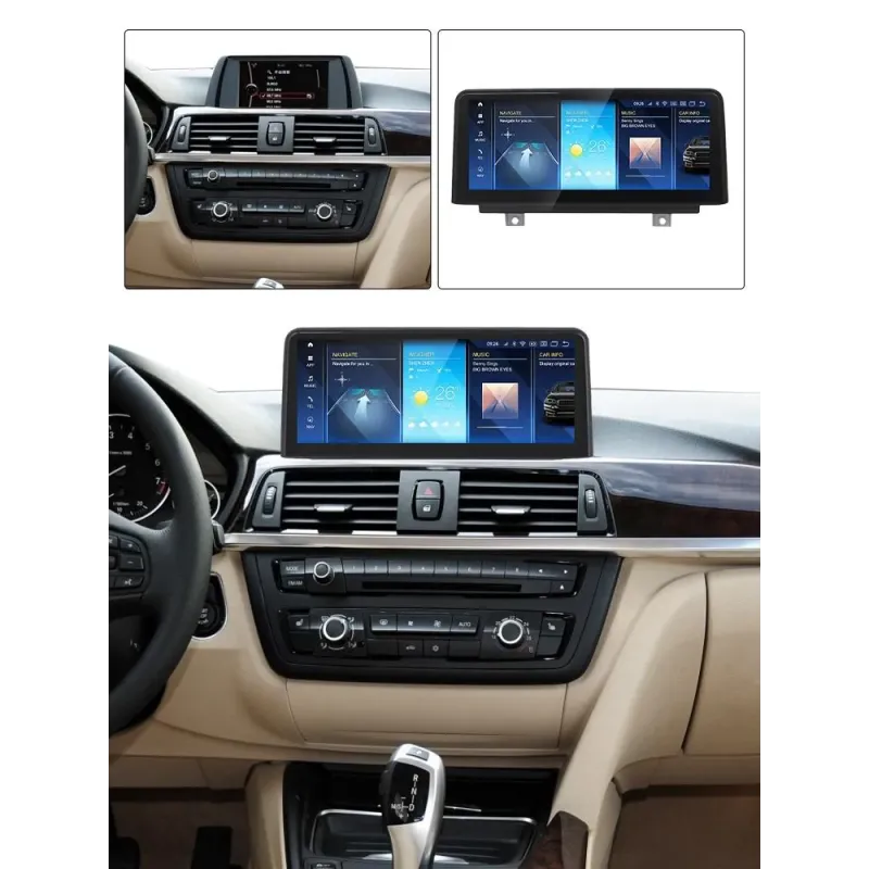 Штатная магнитола Ams BMW 3 SeriesF30/F31/F34/F35 (2013-2017) NBT 4+64Gb 10.25