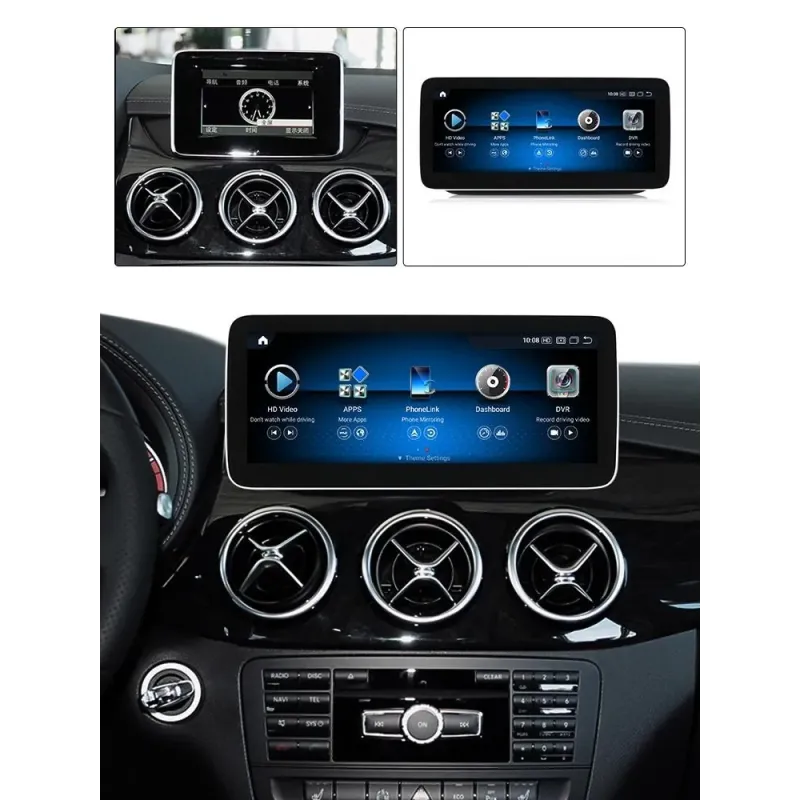 Штатная магнитола Ams Mercedes BENZ B-Class NTG4.5 2013-2014 4+64Gb 12.3