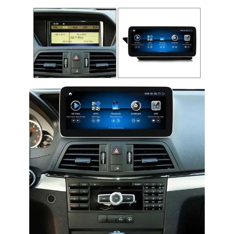 Штатная магнитола Ams Mercedes BENZ E-Class W207 NTG5.0 2015 4+64Gb 10.25