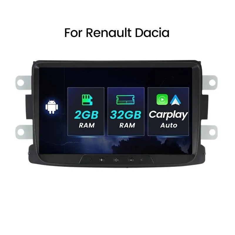 Штатная магнитола Ams Renault Dacia M200S 2+32Gb 8