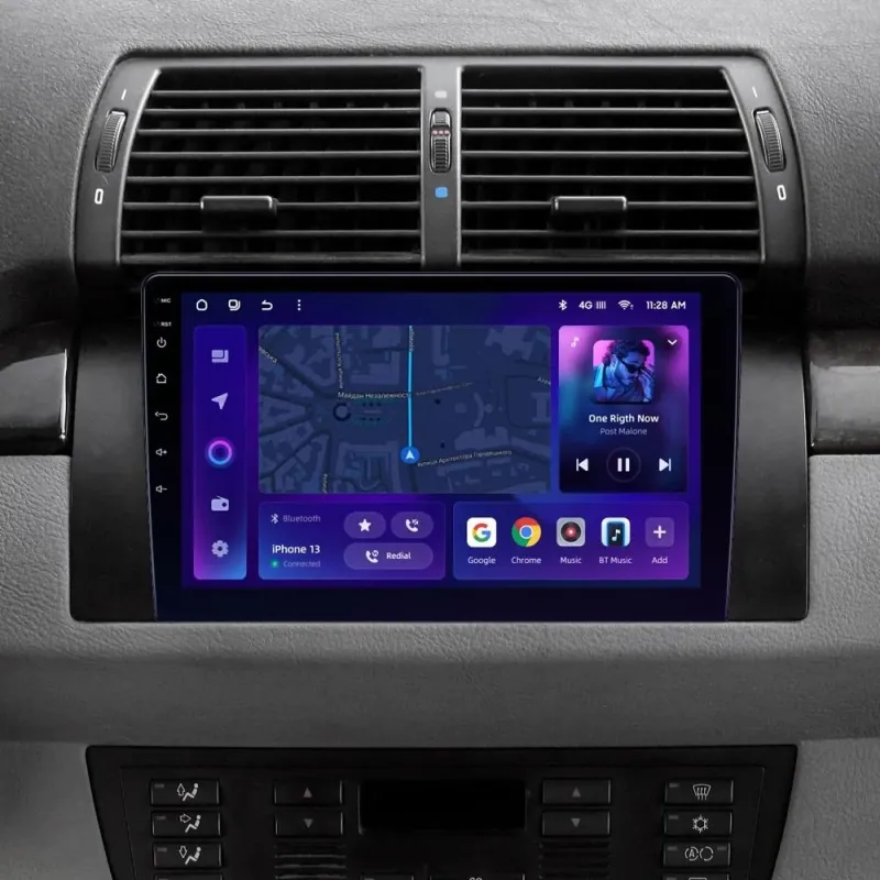 Штатная магнитола Ams MOSS M2 4+32 Gb BMW X5 E39 E53 1999 - 2006 9