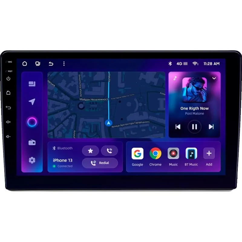 Штатная магнитола Ams MOSS M2 4+32 Gb Citroen Berlingo 2 B9 2008-2019 9