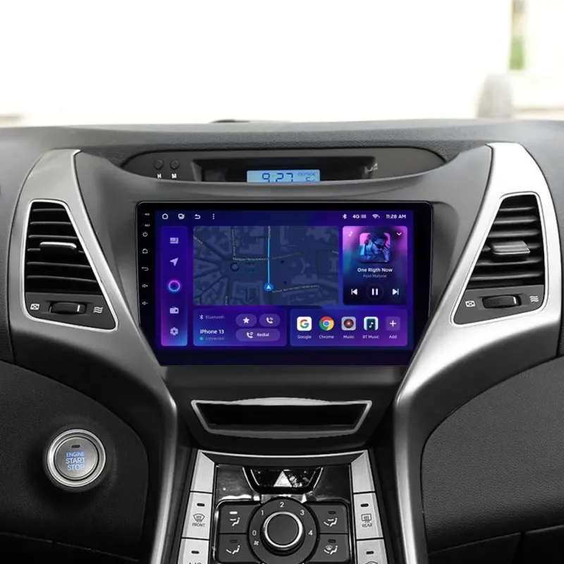 Штатная магнитола Ams MOSS M2 4+32 Gb Hyundai Elantra 5 JK GD MD UD 2010-2016 (F2) 9