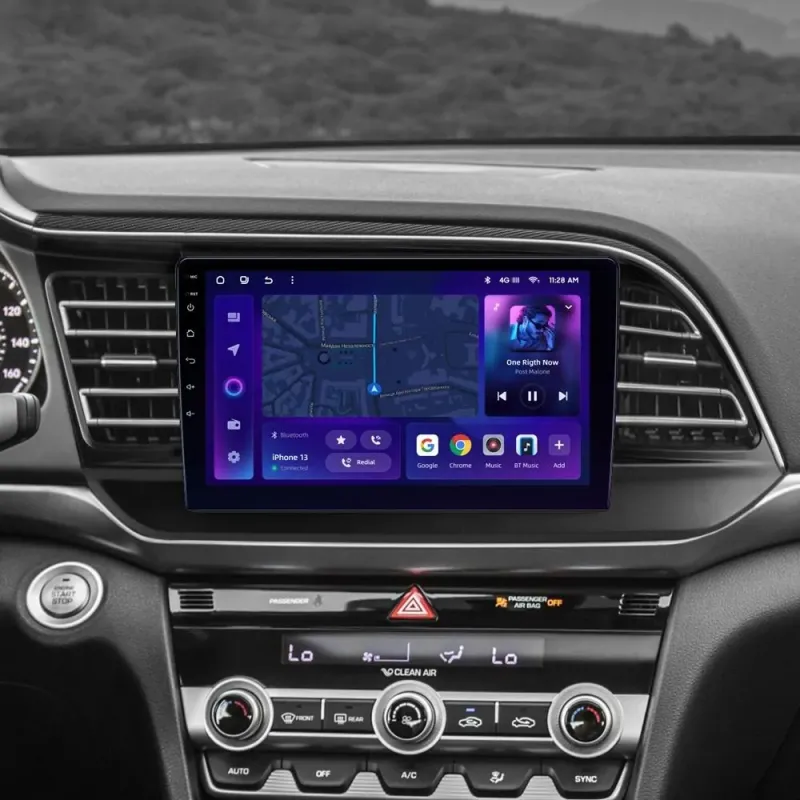 Штатная магнитола Ams MOSS M2 4+32 Gb Hyundai Elantra 6 2018-2020 (B) 9