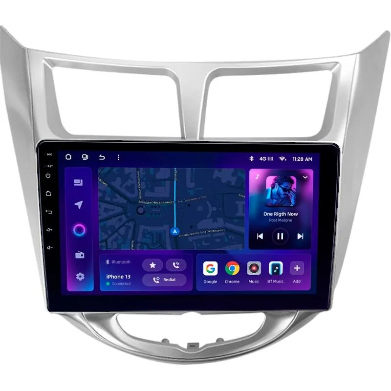 Штатная магнитола Ams MOSS M2 4+32 Gb Hyundai Solaris 1 2010-2016 9
