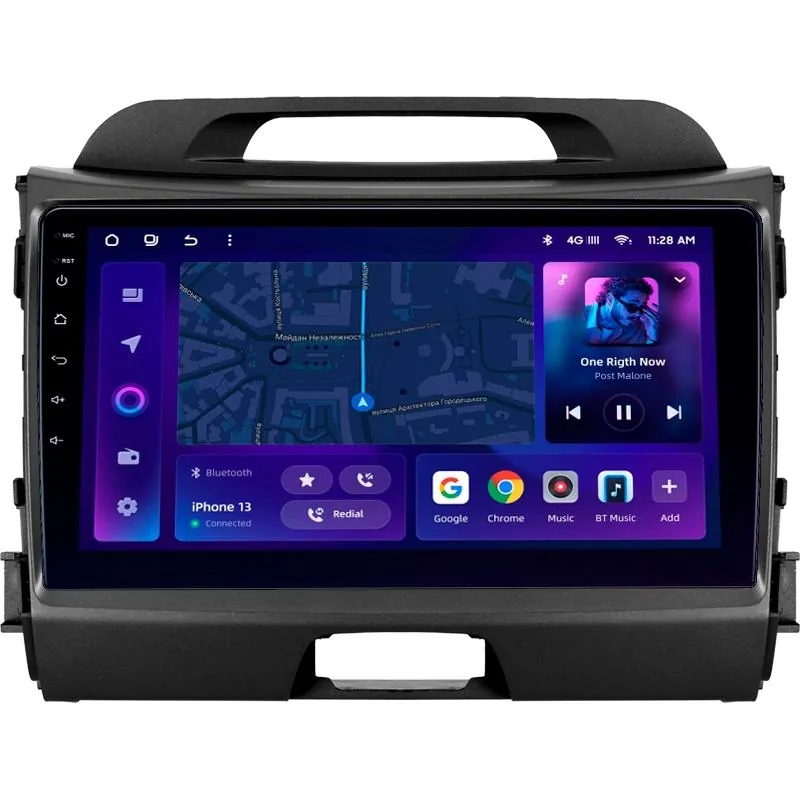 Штатная магнитола Ams MOSS M2 4+32 Gb KIA Sportage 3 SL 2010-2016 (B) 9