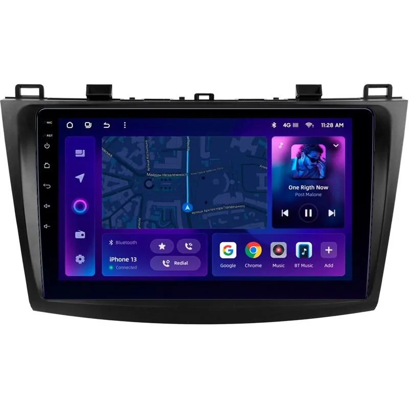 Штатная магнитола Ams MOSS M2 4+32 Gb Mazda 3 2 2009-2013 9