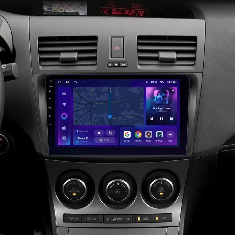 Штатная магнитола Ams MOSS M2 4+32 Gb Mazda 3 2 2009-2013 9