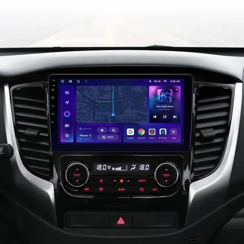 Штатная магнитола Ams MOSS M2 4+32 Gb Mitsubishi L200 5 (F2) (Automatic air conditioning) 2015-2019 9