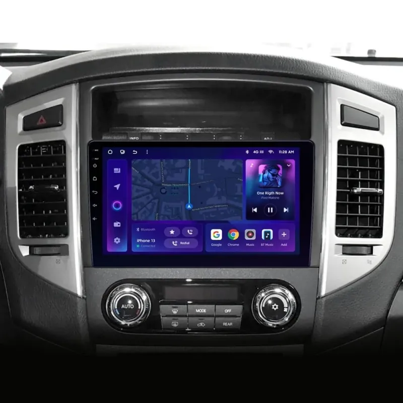 Штатная магнитола Ams MOSS M2 4+32 Gb Mitsubishi Pajero 4 V80 V90 2006-2024 9