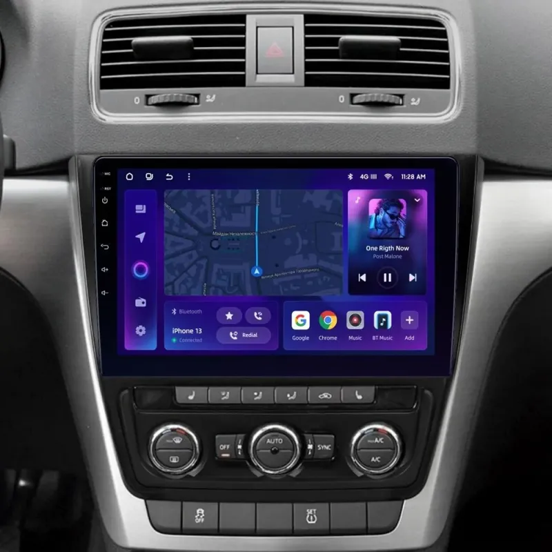 Штатная магнитола Ams MOSS M2 4+32 Gb Skoda Yeti 5L 2009-2014 10