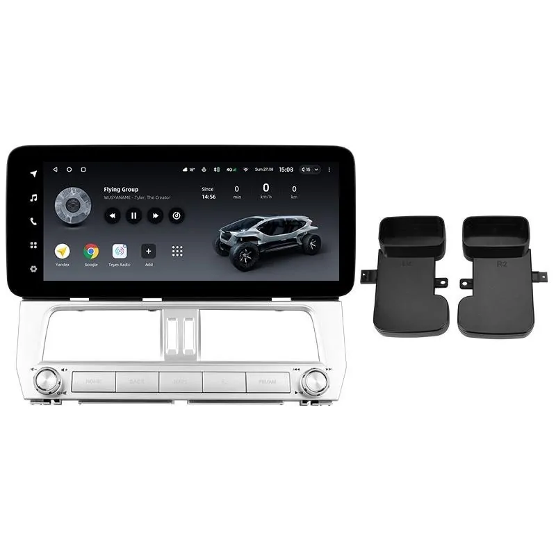 Штатная магнитола Teyes LUX ONE 6+128 Gb Toyota Land Cruiser Prado 150 2018-2020 12.3