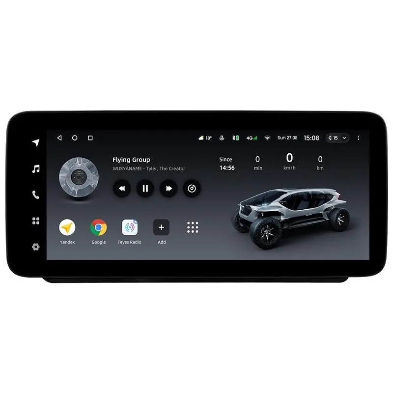 Штатная магнитола Teyes LUX ONE 6+128 Gb Toyota RAV4 5 XA50 2018-2023 12.3