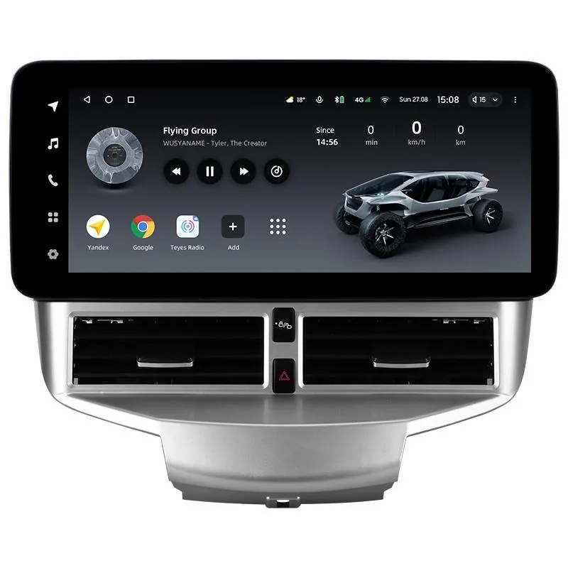 Штатная магнитола с круговым обзором Teyes CC3 6+128 Gb 360 Ford Fiesta Mk 6 2009-2018 (A) 12.3