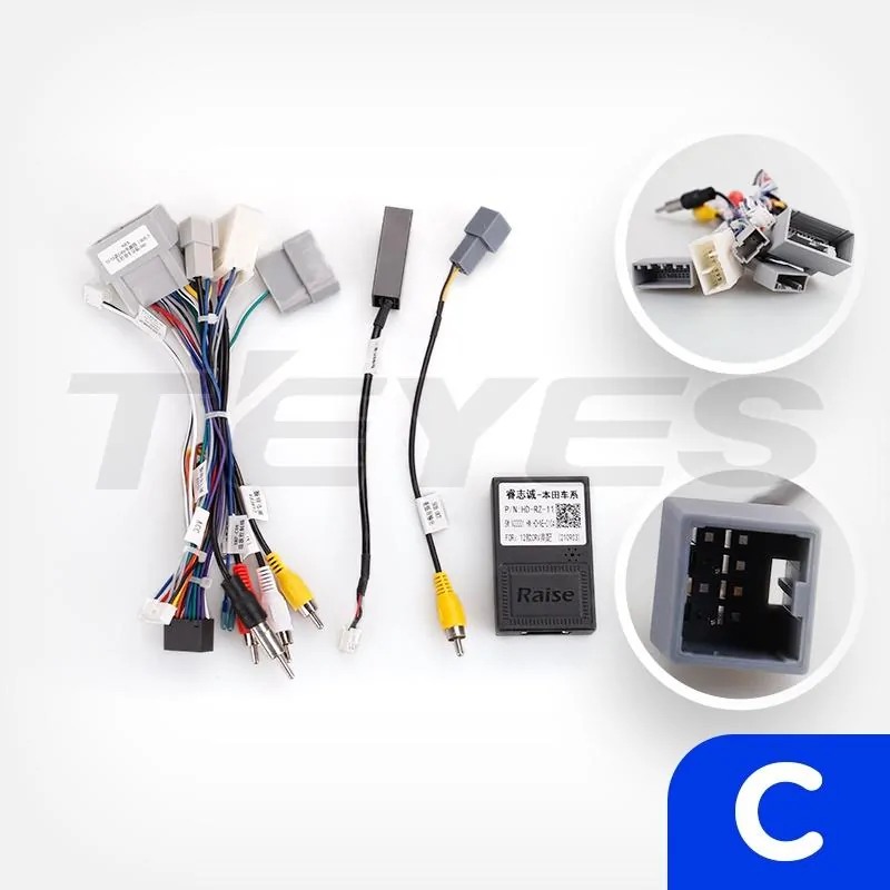 Штатная магнитола с круговым обзором Teyes CC3 6+128 Gb 360 Honda CR-V CRV 4 RM RE 2011-2018 (C) 12.3