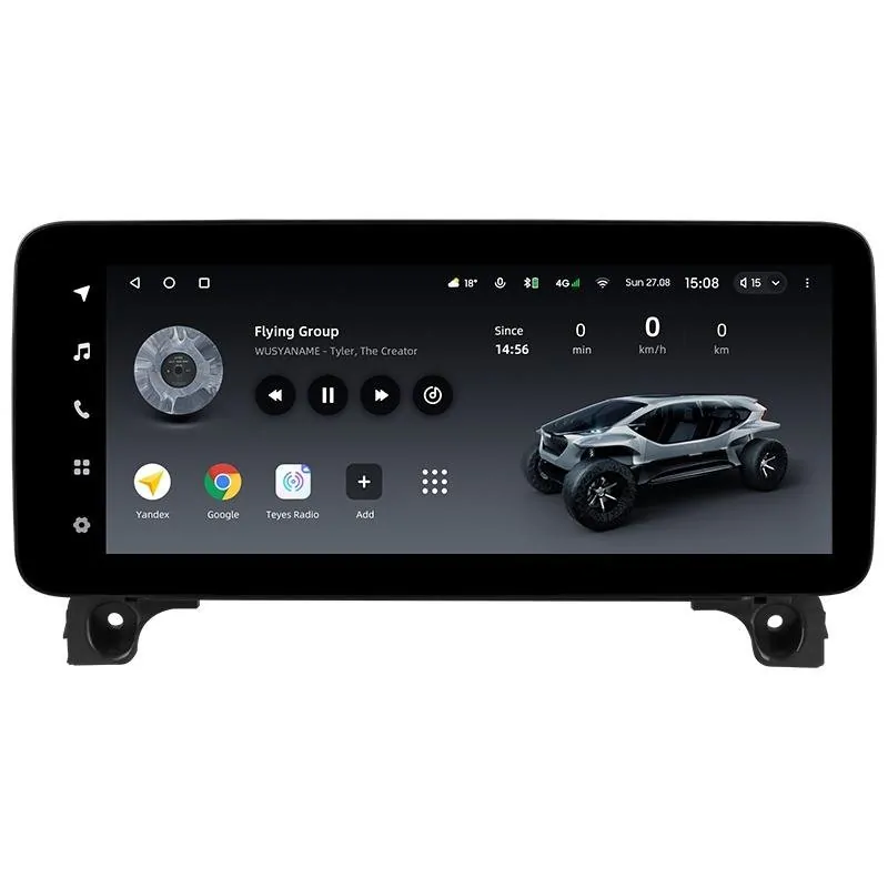 Штатная магнитола с круговым обзором Teyes CC3 6+128 Gb 360 Peugeot 4008 5008 2016-2023 12.3