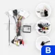Штатная магнитола с круговым обзором Teyes CC3 6+128 Gb 360 Toyota Land Cruiser J300 300 (F1) 2021-2023 (B) 12.3