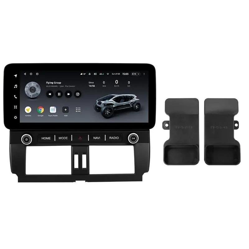 Штатная магнитола с круговым обзором Teyes CC3 6+128 Gb 360 Toyota Land Cruiser Prado 150 (F2) 2013-2017 12.3